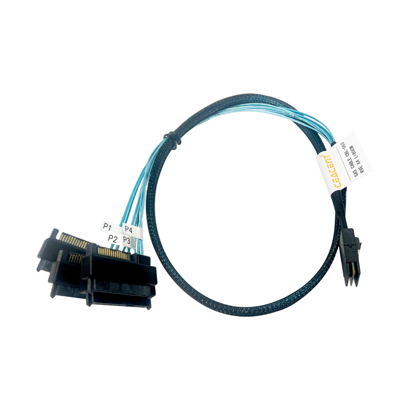 CEACENT SFF-8087 to SFF-8482 1转4*SAS