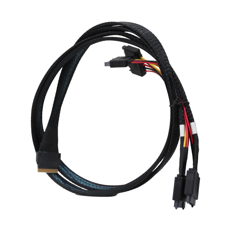 CEACENT SFF8654x8(SLIMSAS)转SFF8639(U.2)*2