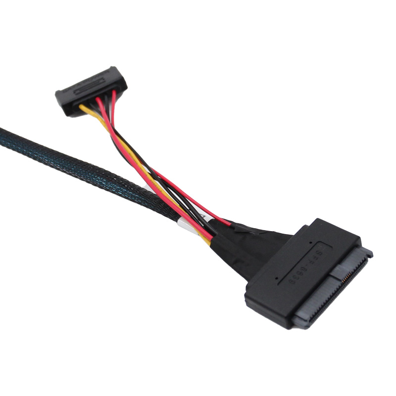 CEACENT SFF8654x8(SLIMSAS)转SFF8639(U.2)*2